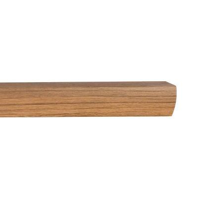 6mm Woodlux Wooden Wall Panel Teak Dado Rail 275x2.5cm