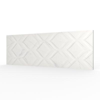 Calacatta Marble-Effect Ceramic Décor Tile 90x30cm - Alternative Image
