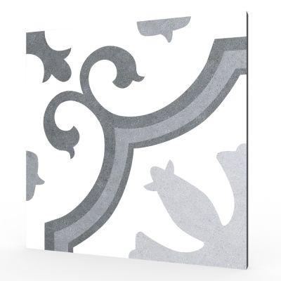 Lacour Grey Matt Porcelain Tile 25x25cm - Alternative Image