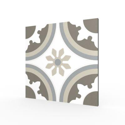 Decor Basil Pattern Matt Porcelain Floor Tile 20x20cm - Alternative Image
