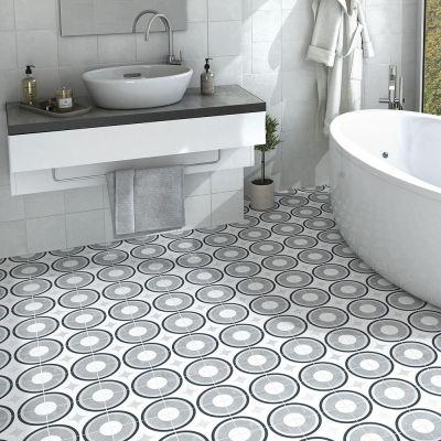 Decor Civic Pattern Matt Porcelain Floor Tile 20x20cm - Alternative Image