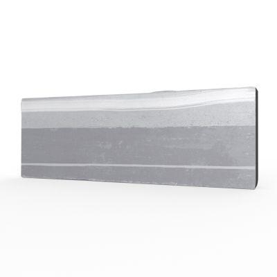 Iceberg Grey Ceramic Wall Tile Gloss 22.5x7.5cm