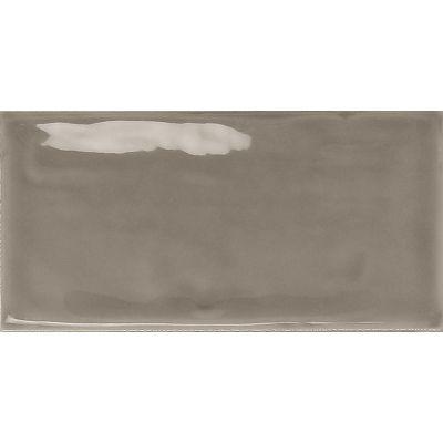 Metro Mirage Rustic Dark Grey Gloss Ceramic Wall Tile 15x7.5cm - Alternative Image