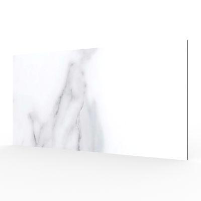 Artistic White Marble-Effect Porcelain Matt Tile 120x60cm - Alternative Image