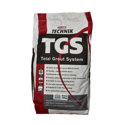 Evo-Stik Technik TGS Total Grout System Grey 10kg