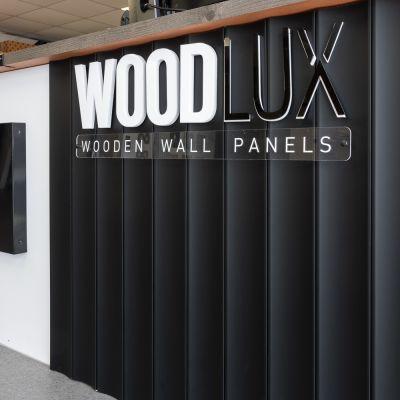 18mm Woodlux Wooden Wall Panel Pearl Black 280x12.8cm