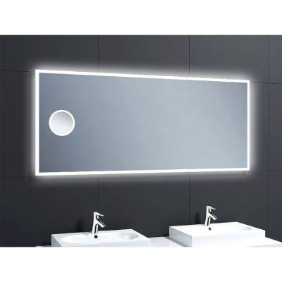 Linea Zoom LED Mirror 146 140x60cm (With Inbuilt 3x Magnified Mirror)