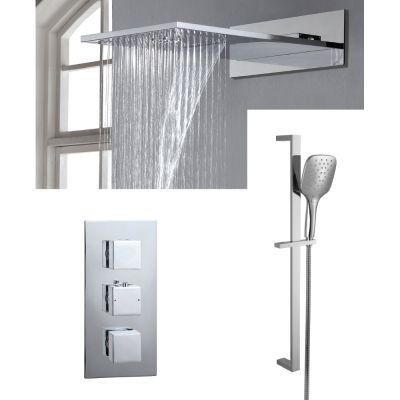 Encore Waterfall Glide Concealed Shower Kit