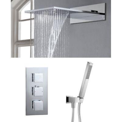 Encore Waterfall Minimal Concealed Shower Kit