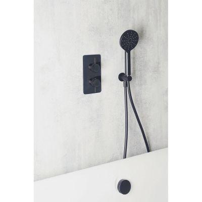 Kyloe Minimal Bath & Shower Kit - Matt Black