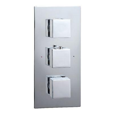Encore Concealed Valve Triple Two Outlet