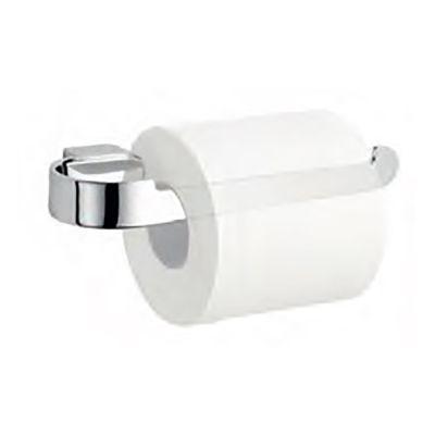 GINO Brass Chrome Toilet Roll Holder