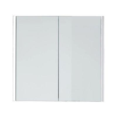 Aurora 80cm Mirror Cabinet Gloss White