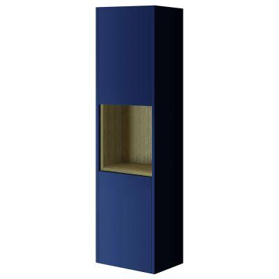 Lucca 140cm Tall Bathroom Cabinet Blue