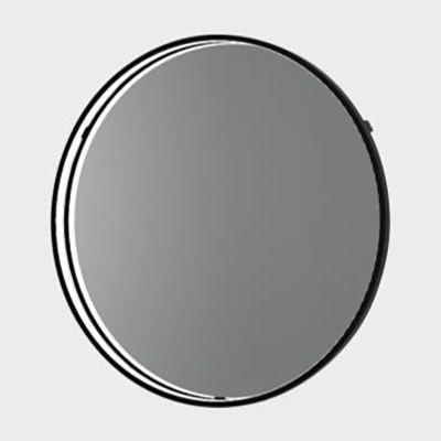 Aspect LED Round Black Mirror 60cm - Alternative Image
