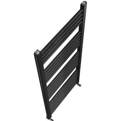 Sorento Flat Black Towel Rail 50x160cm - Alternative Image