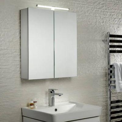 Conduct LED 2-Door Mirror Cabinet 60x69cm