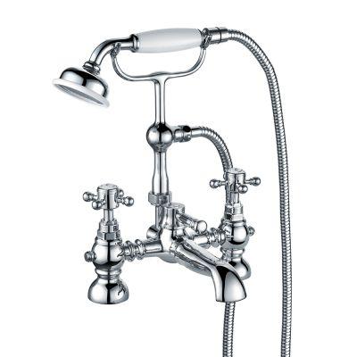 Duke Chrome Brass Bath Shower Mixer Tap