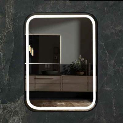 Liona LED Black Mirror 50x70cm