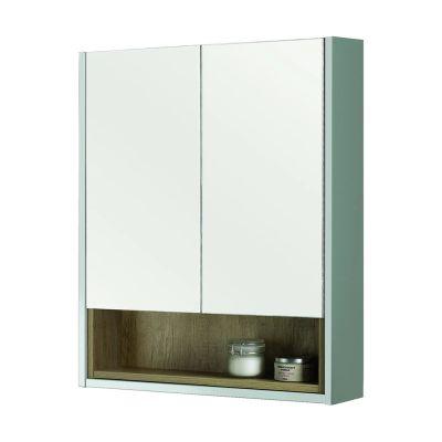 Lucca 60cm Mirror Cabinet Matt Grey - Alternative Image