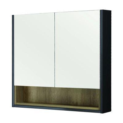 Lucca 80cm Mirror Cabinet Anthracite
