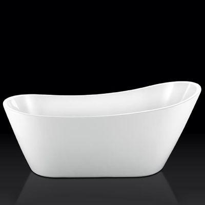 Relax Contemporary White Freestanding Bath 166x72.5cm