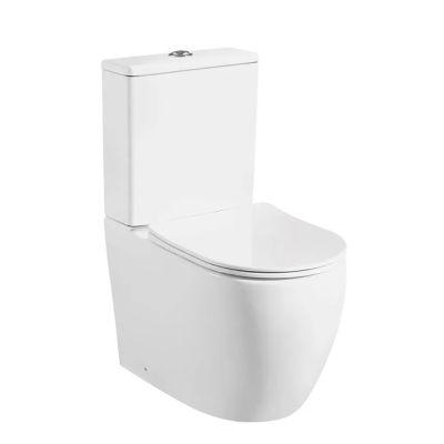 Siko Close-Coupled Toilet Pan - Including Seat
