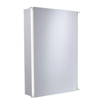Sleek LED 440mm 1-Door Mirror Cabinet - Alternative Image