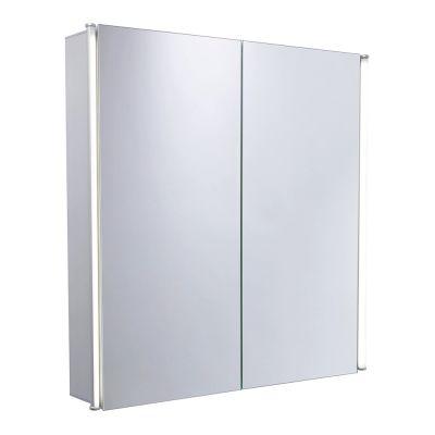 Stride LED 2-Door Mirror Cabinet 65x65cm