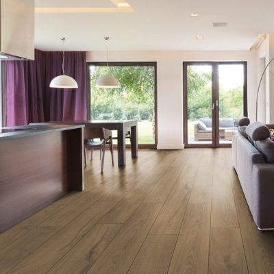 Laminate Flooring - 10mm Mammut Plus AC5 Residence Oak Nature (EIR) 185x24cm