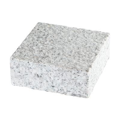 Silver Granite Cobble G603 4 Sides Sawn Bush-Hammered 10x10x4cm