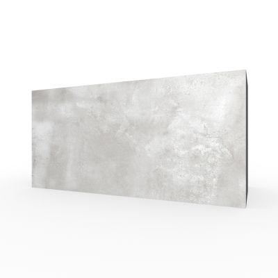 Arkana Light Grey Concrete-Effect Polished Porcelain Tile 120x60cm - Alternative Image