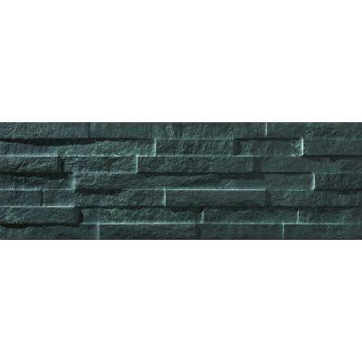 Brickstone Black Porcelain Tile 51x16.3cm - Alternative Image