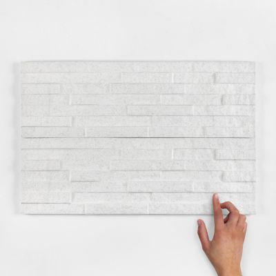 Brickstone White Porcelain Wall Tile 52x16cm