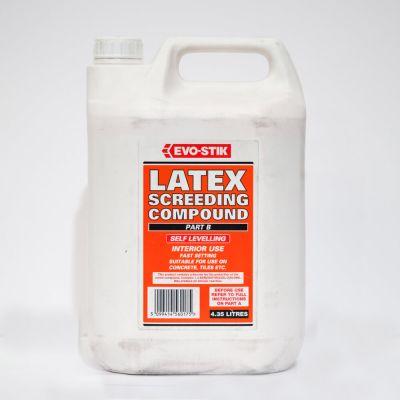Evo-Stik Latex Self-Smoothing Compound Part B Liquid 4.35L