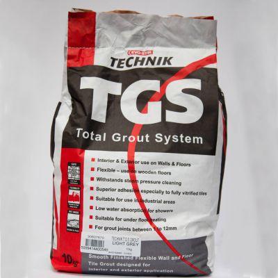 Evo-Stik Technik TGS Total Grout System Light Grey 10kg