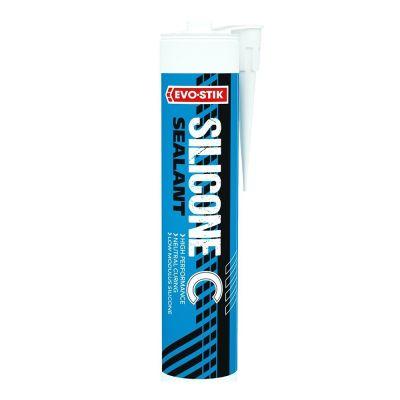 Evo-Stik Silicone Sealant C White 300ml Cartridge