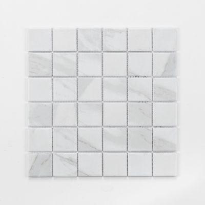 Mosaic Carrara Porcelain Matt 30x30cm - Alternative Image