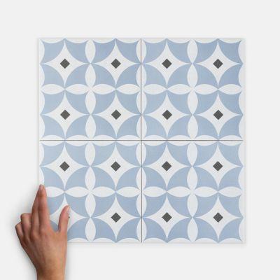 Decor Cayenne Pattern Matt Porcelain Floor Tile 20x20cm