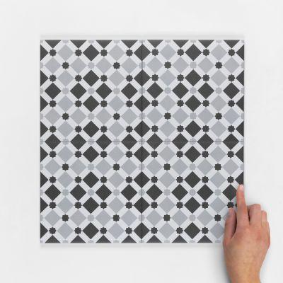 Decor Dusk Pattern Matt Porcelain Floor Tile 20x20cm