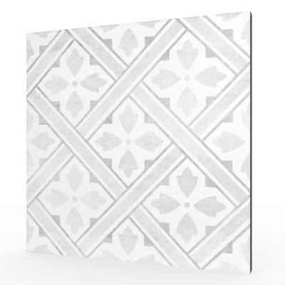 Durham Beige Pattern Matt Porcelain Tile 45x45cm - Alternative Image