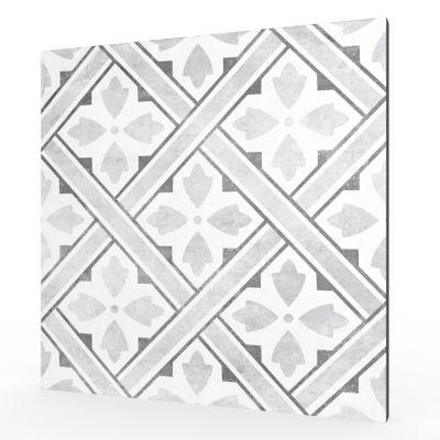 Durham Grey Pattern Matt Porcelain Tile 45x45cm - Alternative Image