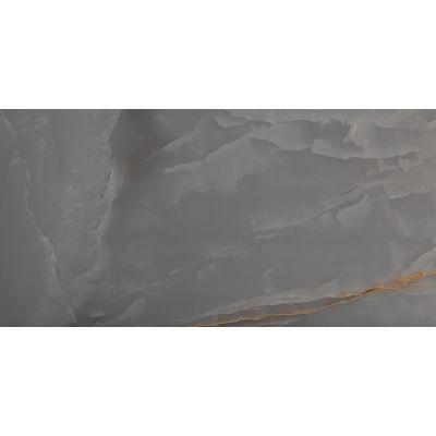 Onyx Azul Grande Marble-Effect Porcelain Gloss Tile 120x60cm - Alternative Image