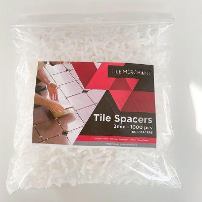 Alpha 3mm Tile Spacers (1000pcs/Bag)