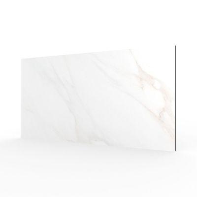 Odeon White Marble-Effect Matt Ceramic Wall Tile 60x30cm
