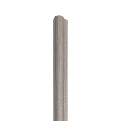 18mm Woodlux Bamboo Grey End Piece A 275x3cm