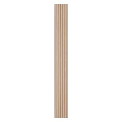 18mm Woodlux Bamboo-Effect Wall Panel Ash 275x15cm - Alternative Image