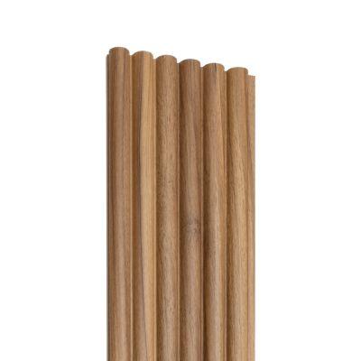 18mm Woodlux Bamboo-Effect Wall Panel Oak 275x15cm