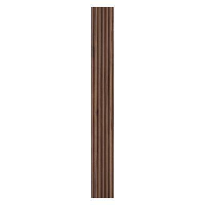 18mm Woodlux Bamboo-Effect Wall Panel Walnut 275x15cm - Alternative Image