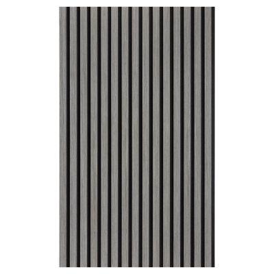 21mm Acoustic Black Felt Wall Panel Grey 240x60cm - Alternative Image